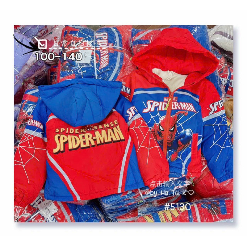 Áo Khoác Siêu Nhân Lót nỉ nhung dày ấm hàng Quảng Châu cao cấp