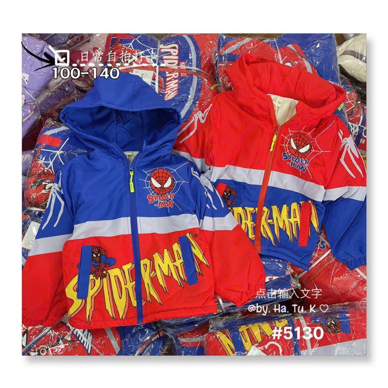 Áo Khoác Siêu Nhân Lót nỉ nhung dày ấm hàng Quảng Châu cao cấp