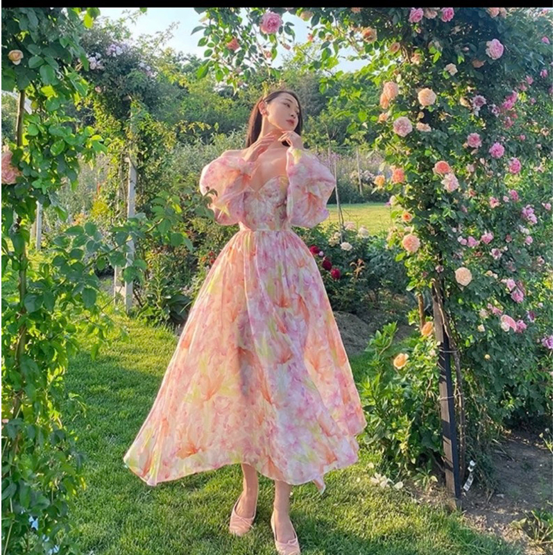 Đầm hoa Ashyley size S