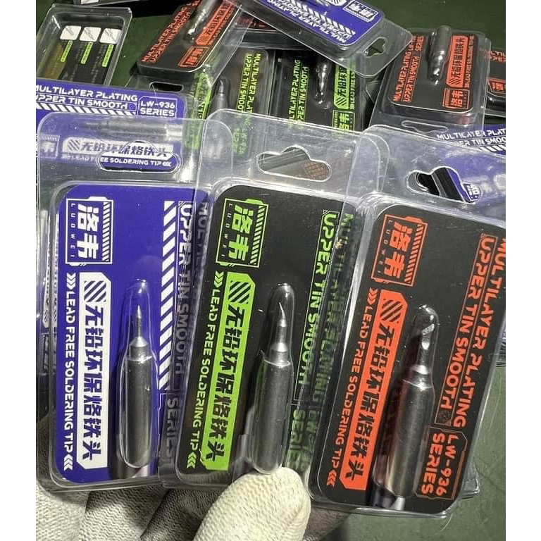 MŨI HÀN LUOWEI LW-936 Chinh hãn siêu bám thiếc