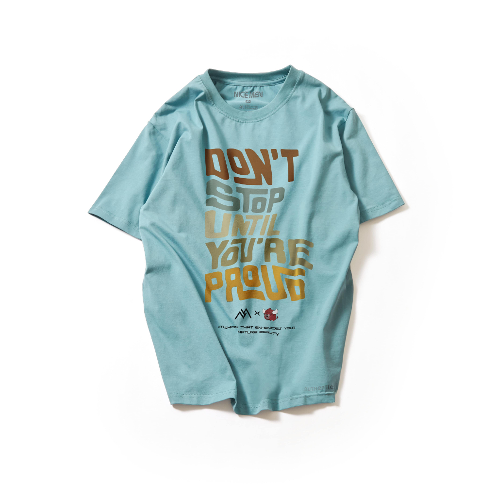 Áo thun nam cổ tròn basic cotton Premium DONSTOP trẻ trung, lịch lãm NICEMEN ATNDS
