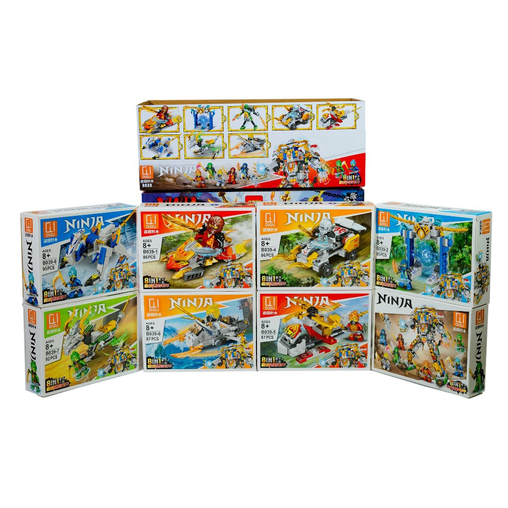 Bộ Đồ Chơi Xếp Hình Lego Lốc 8-Đồ Chơi Trí Tuệ-Đồ Chơi Thông Minh Dành Cho Trẻ Em