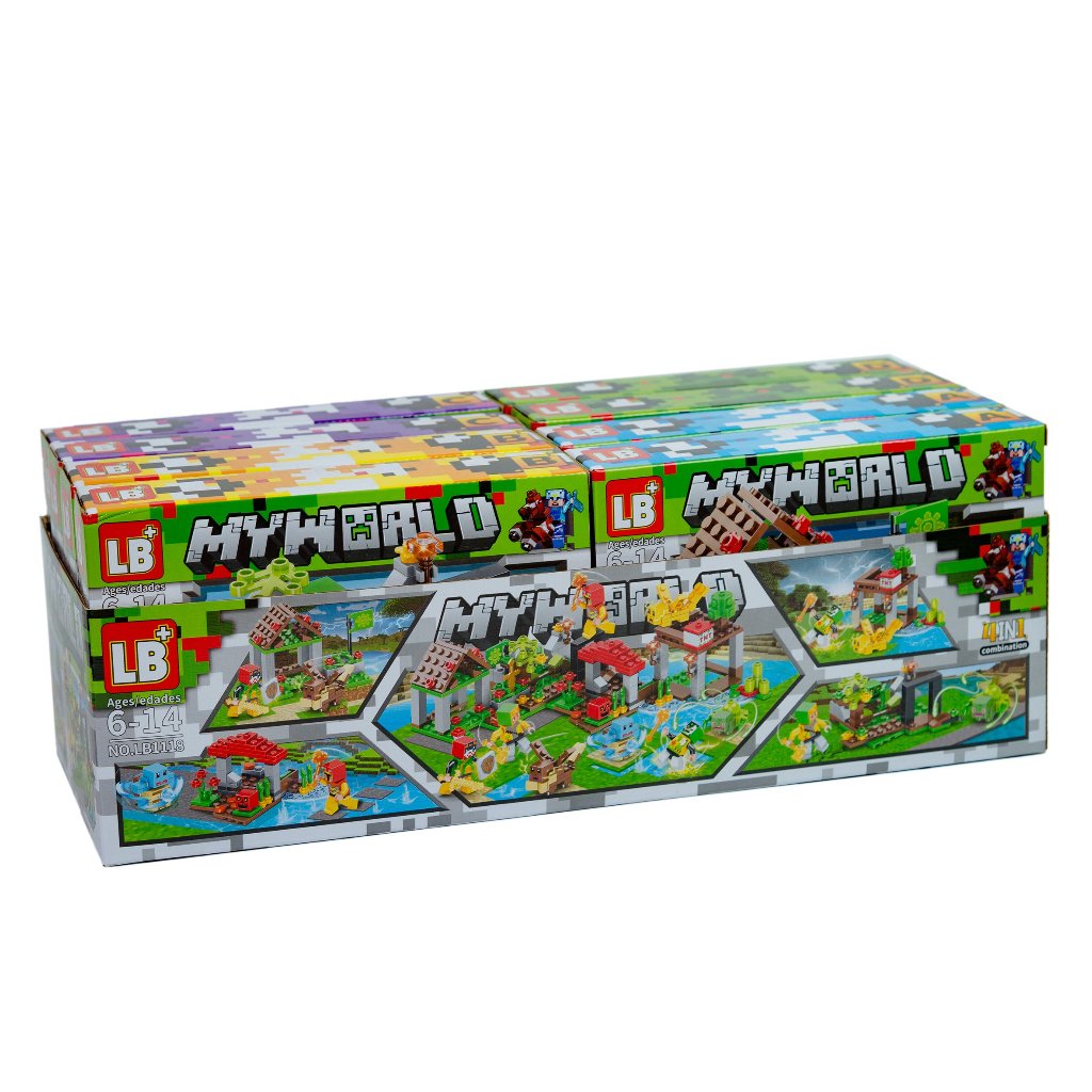 Bộ Đồ Chơi Xếp Hình Lego Lốc 8-Đồ Chơi Trí Tuệ-Đồ Chơi Thông Minh Dành Cho Trẻ Em