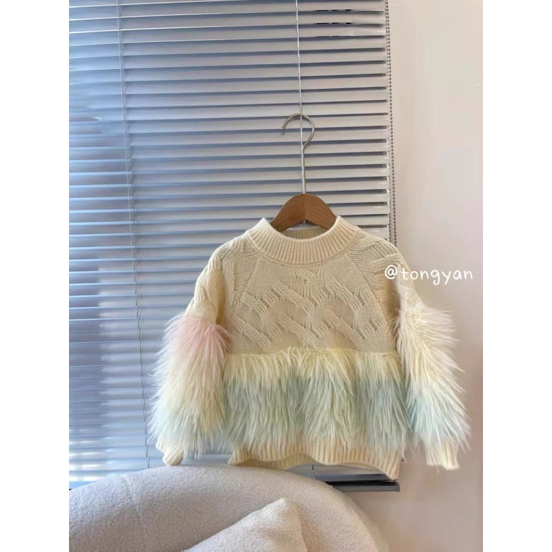 Áo Len Lông nhẹ nhàng cho bé gái hàng quảng châu