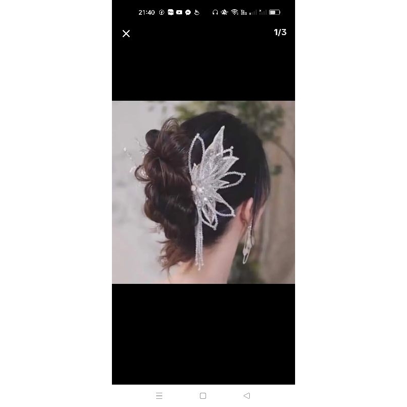 Cài tóc cô dâu bà sui giá tại xưởng sản xuất