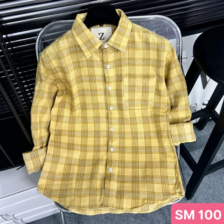Áo sơ mi nam karo cao cấp chất liệu cotton đẹp tiết trơn dài ngắn kiểu dáng hàn quốc HAVADO1 nhiều mẫu mới