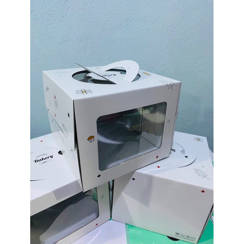 Combo 10 hộp bánh kem kèm đế .