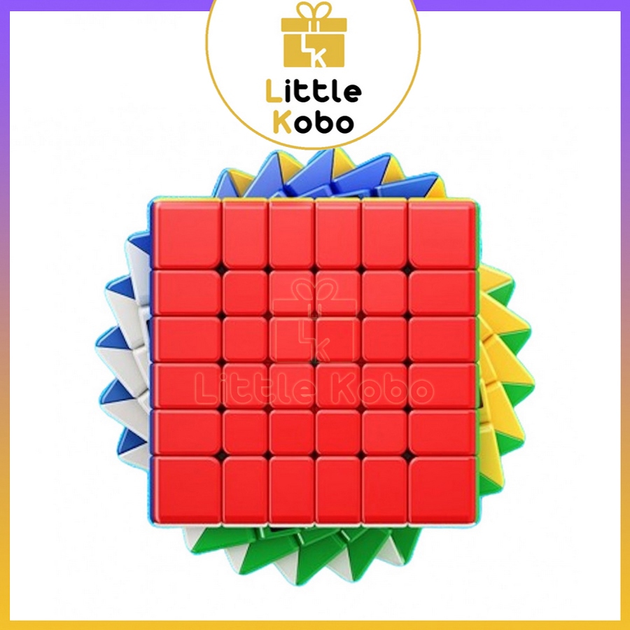 Rubik 6x6 MoYu MeiLong 6M V2 Magnetic Rubic 6 Tầng Có Nam Châm Đồ Chơi Trí Tuệ Trẻ Em Phát Triển Tư Duy 6x6x6