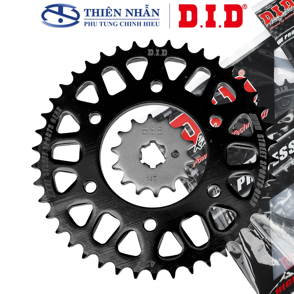 Dĩa DID Exciter 150 428-42T Professional Gear