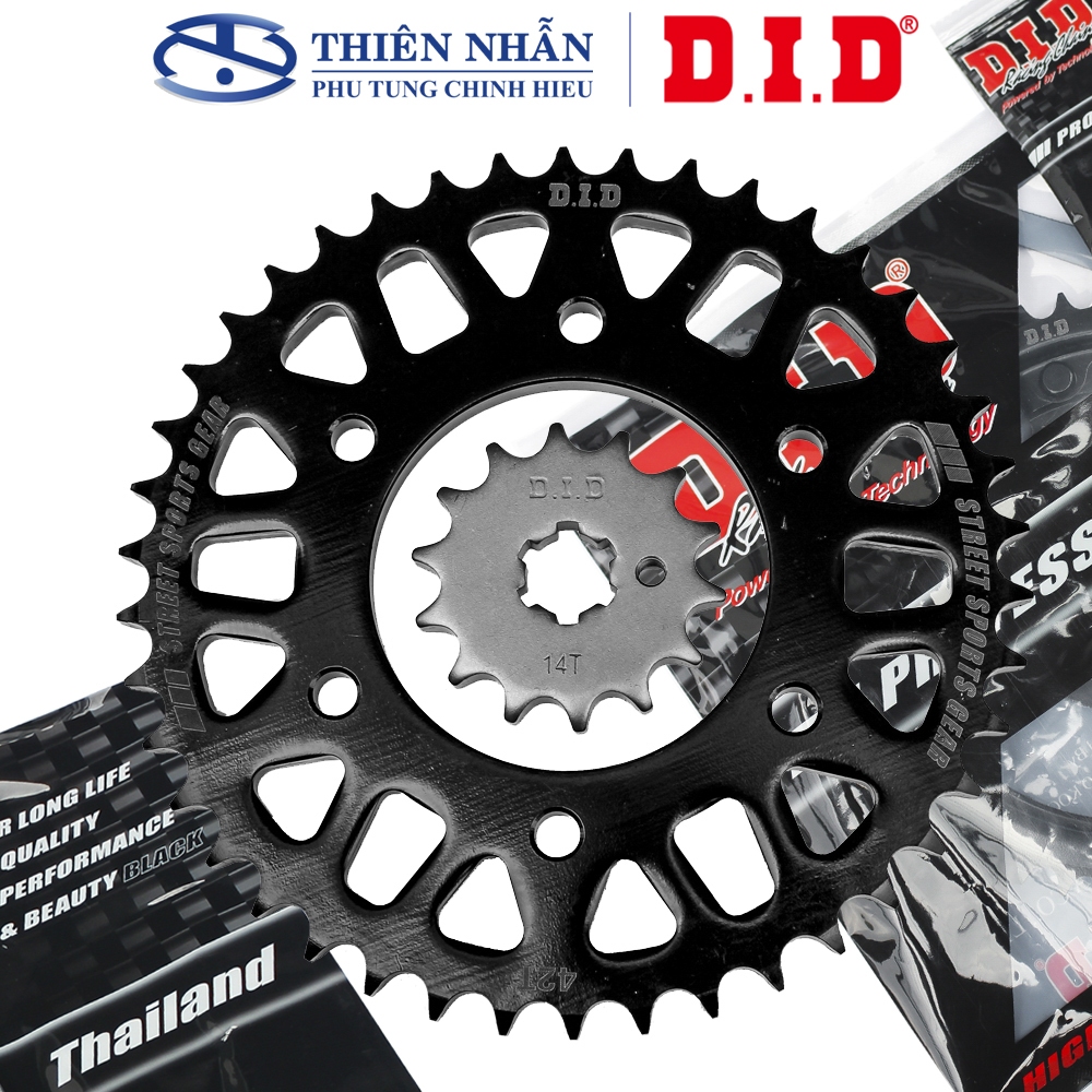 Dĩa DID Exciter 150 428-42T Professional Gear