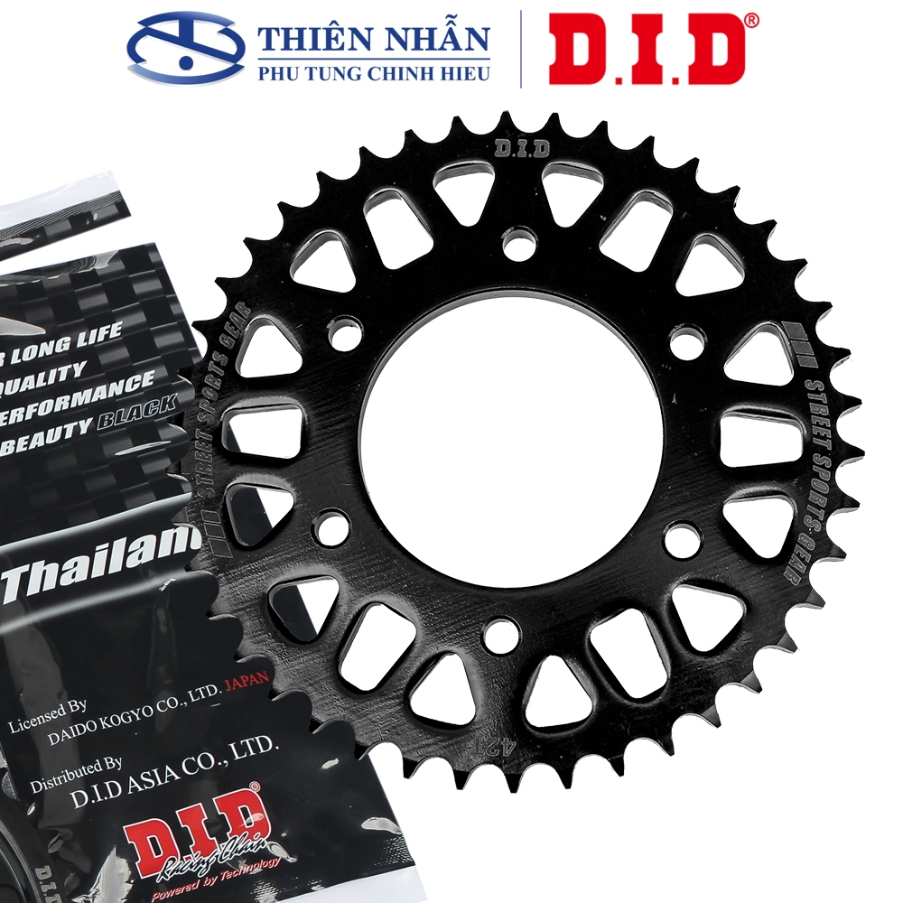 Dĩa DID Exciter 150 428-42T Professional Gear