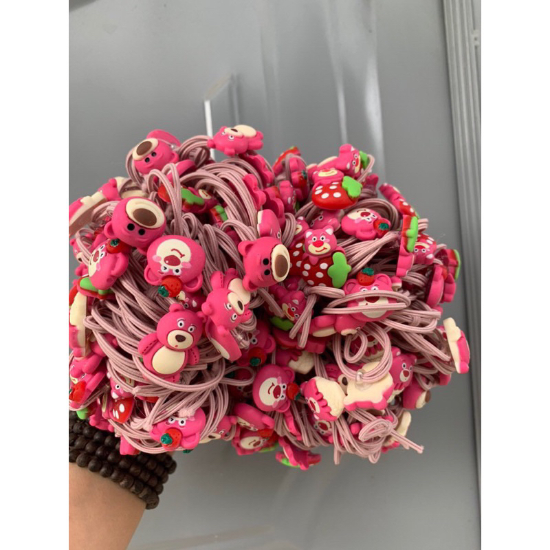 Sỉ 10 Dây Cột tóc gấu Lotso nhiều mẫu 🌸free ship🌸