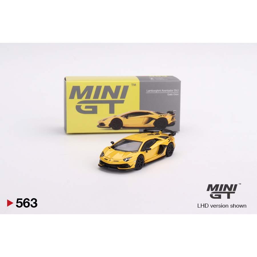Ducstore.vn Xe mô hình MiniGT #563 - Lamborghini Aventador SVJ Giallo Orion