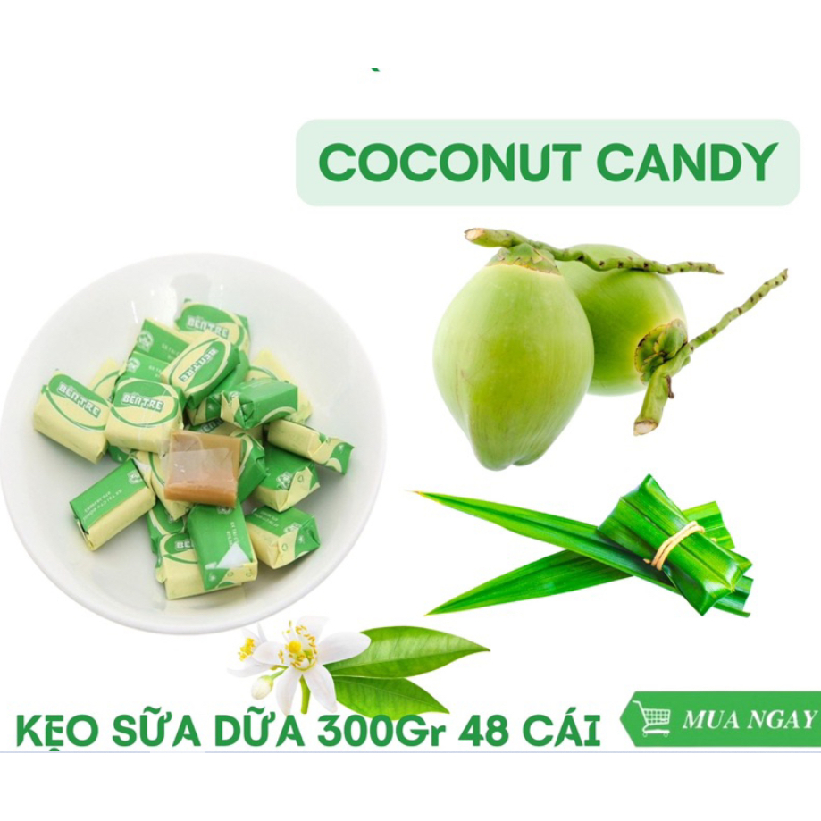 Kẹo dừa Bến Tre hiệu Xuân Hòa, dẻo thơm ngon