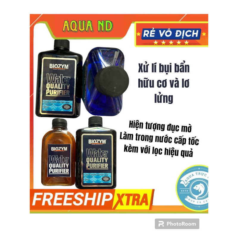 Water quality làm trong nước hồ cá cao cấp