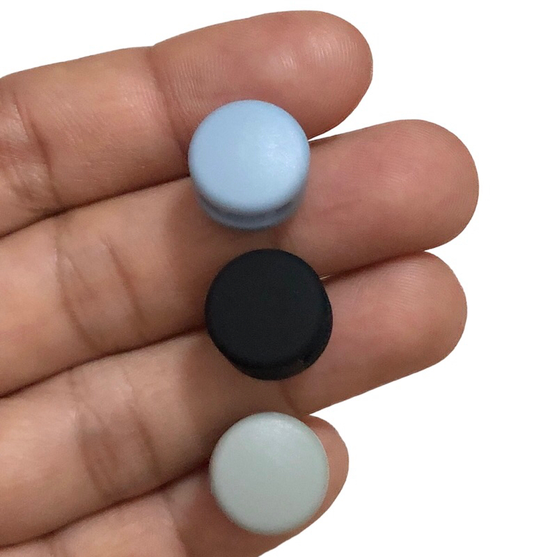 5 cái - Nút chặn nhựa tròn 2 lỗ dễ sử dụng dùng trong thời trang , túi sách, giày, trang trí
