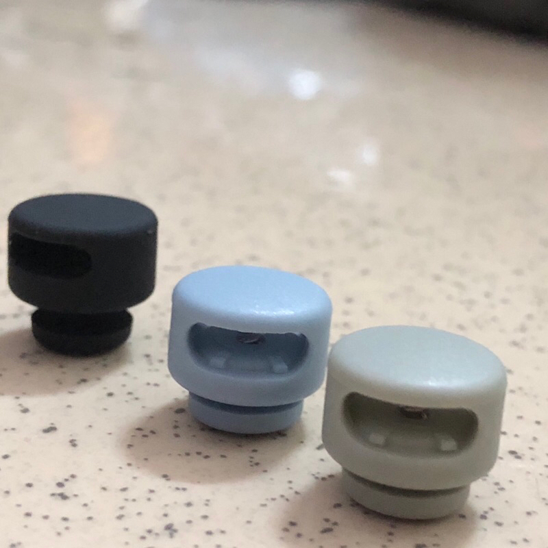 5 cái - Nút chặn nhựa tròn 2 lỗ dễ sử dụng dùng trong thời trang , túi sách, giày, trang trí