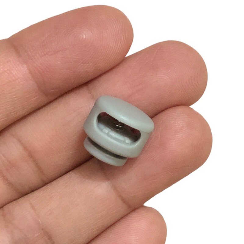 5 cái - Nút chặn nhựa tròn 2 lỗ dễ sử dụng dùng trong thời trang , túi sách, giày, trang trí