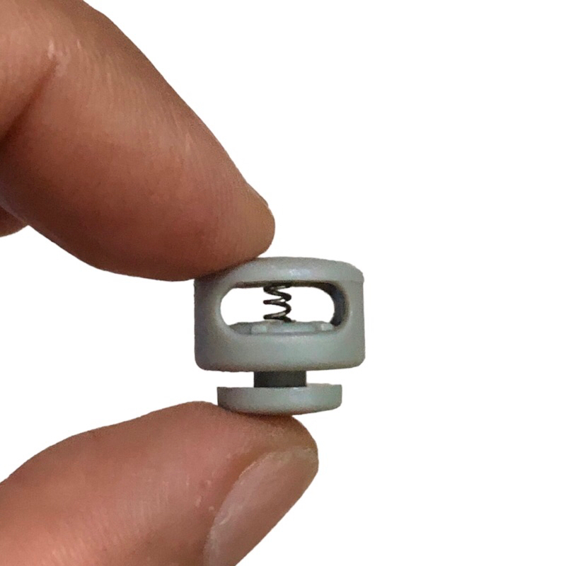 5 cái - Nút chặn nhựa tròn 2 lỗ dễ sử dụng dùng trong thời trang , túi sách, giày, trang trí