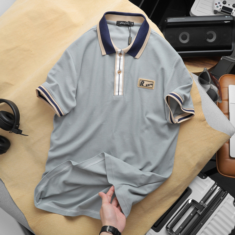Áo thun  polo nam trơn Marc Rears big size 3xl 90kg - cotton cá sấu cao cấp, thoải mái, lịch lãm, sang trọng