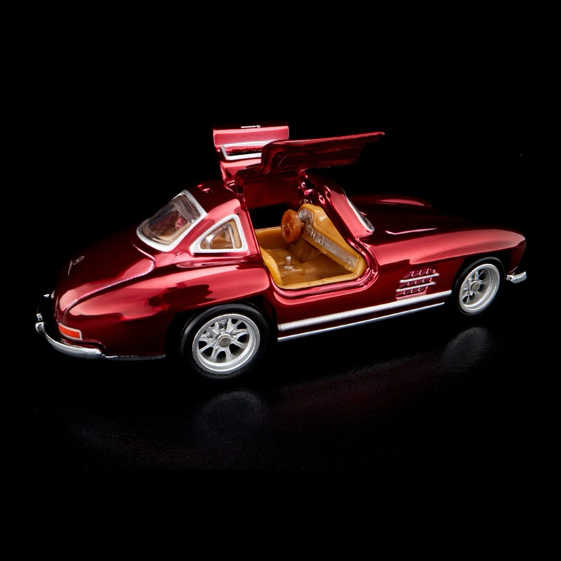 BoonShop Xe Mô Hình Hot Wheels RLC 1955 Mercedes-Benz 300 SL - "Oxblood"