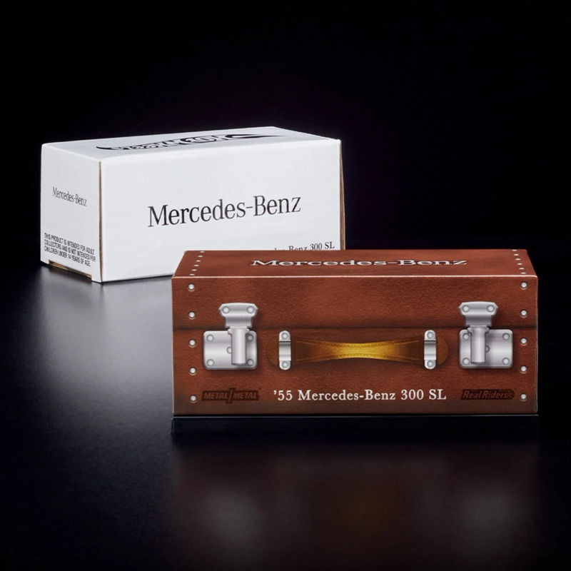 BoonShop Xe Mô Hình Hot Wheels RLC 1955 Mercedes-Benz 300 SL - "Oxblood"