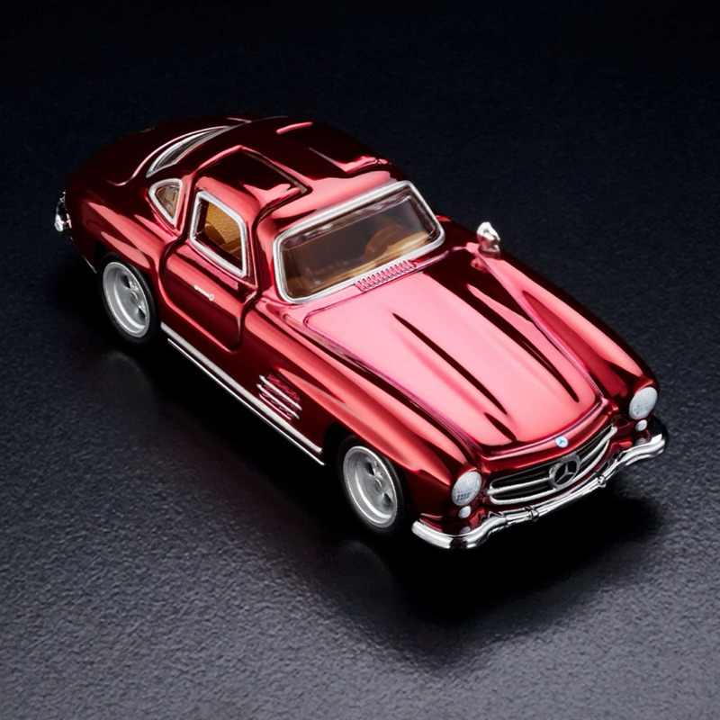 BoonShop Xe Mô Hình Hot Wheels RLC 1955 Mercedes-Benz 300 SL - "Oxblood"