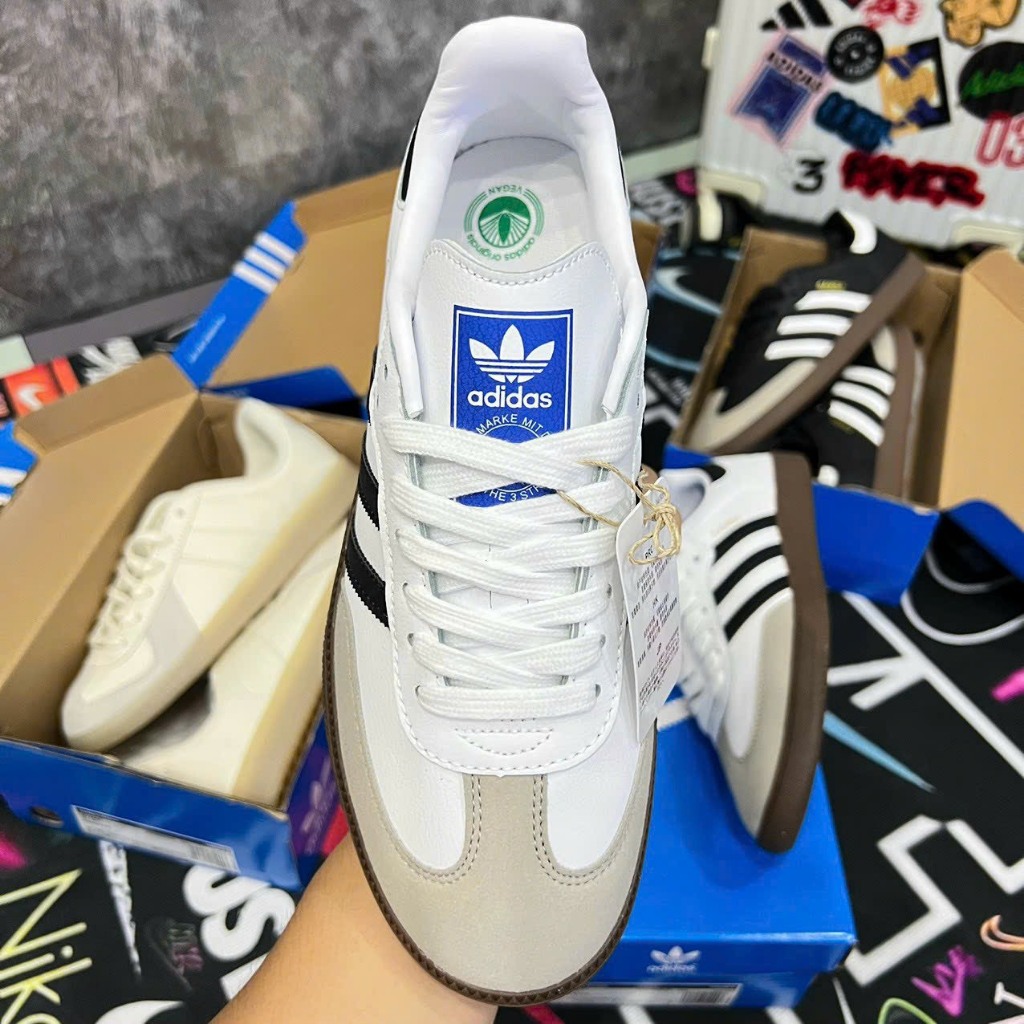 Giày Adidas Samba OG Cloud White Core Black