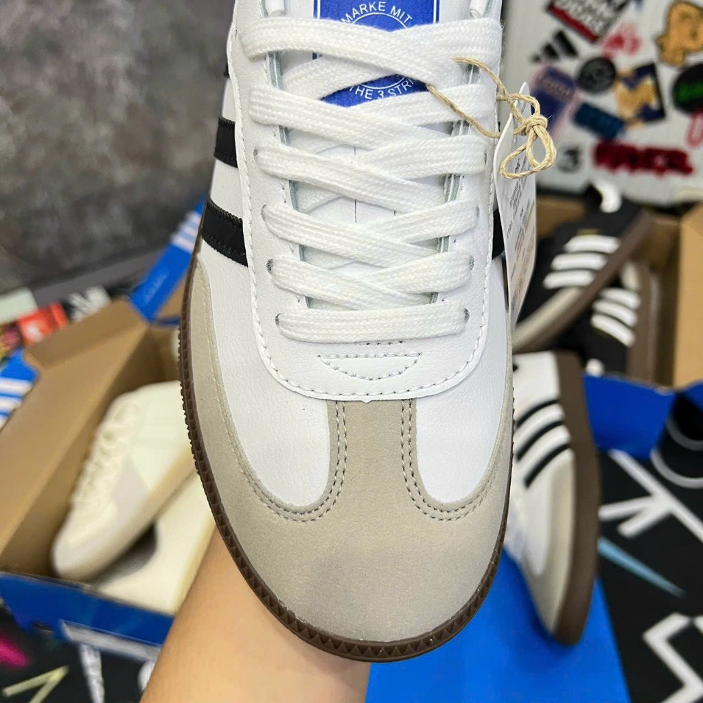 Giày Adidas Samba OG Cloud White Core Black