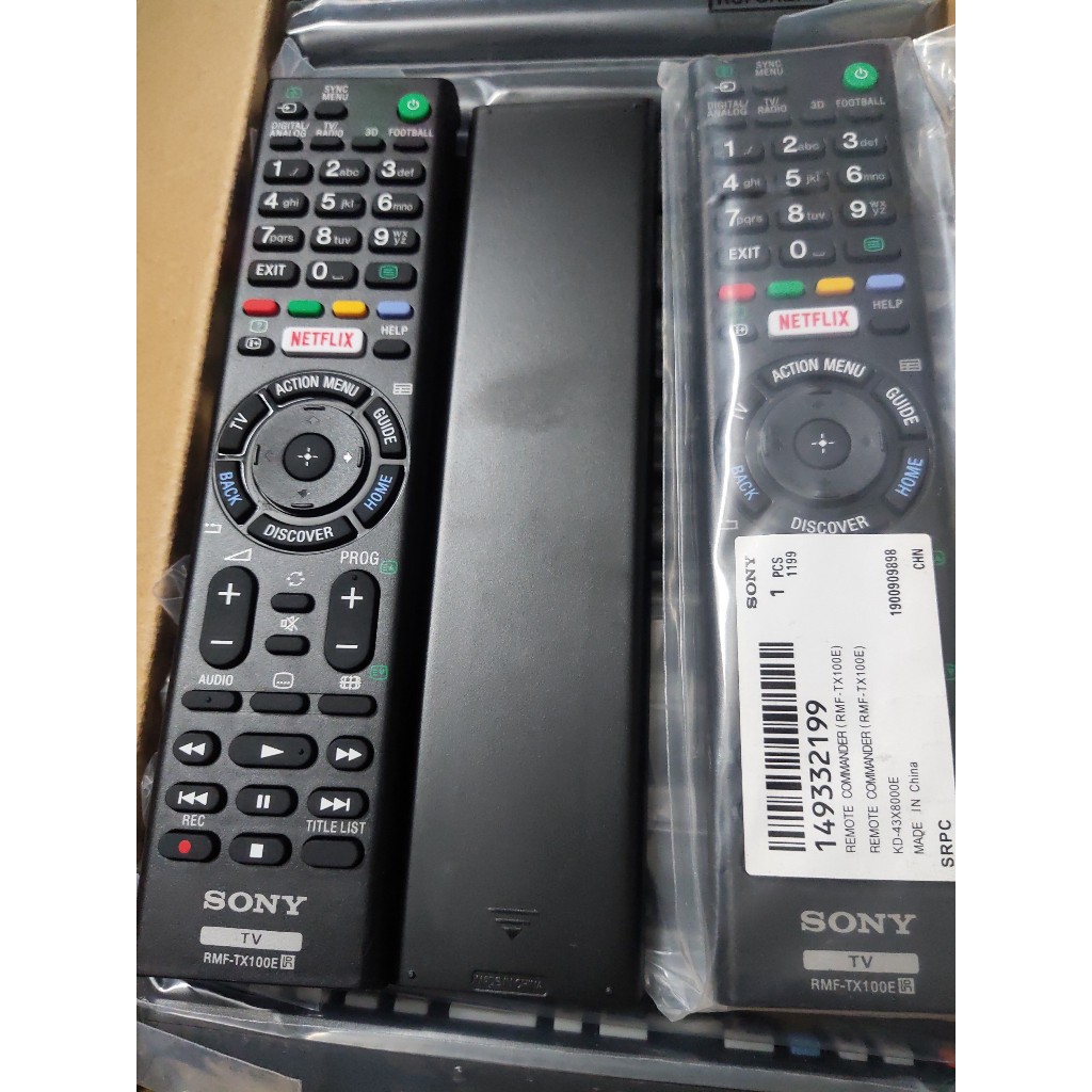 Điều khiển TV Sony 4K RMT- TX100E THAY THẾ TẤT CẢ TIVI SONY- CAM KẾT HÀNG LOẠI TỐT