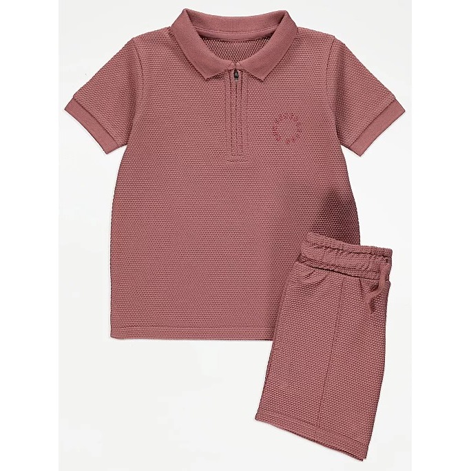 Set quần áo polo xám tan George_hàng chính hãng authentic