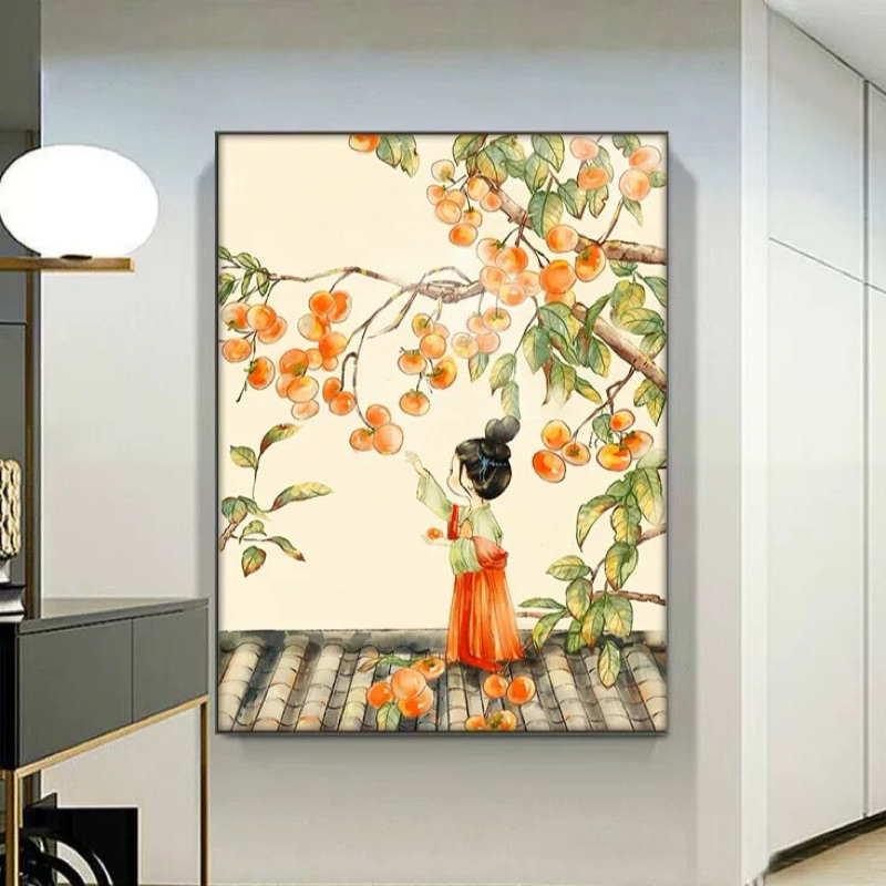 Tranh thêu 50*65CM 11CT nội địa trung