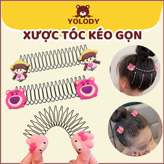 Xược tóc Yolody lược xước tóc hoạt hình bằng nhựa cho bé yêu CT02