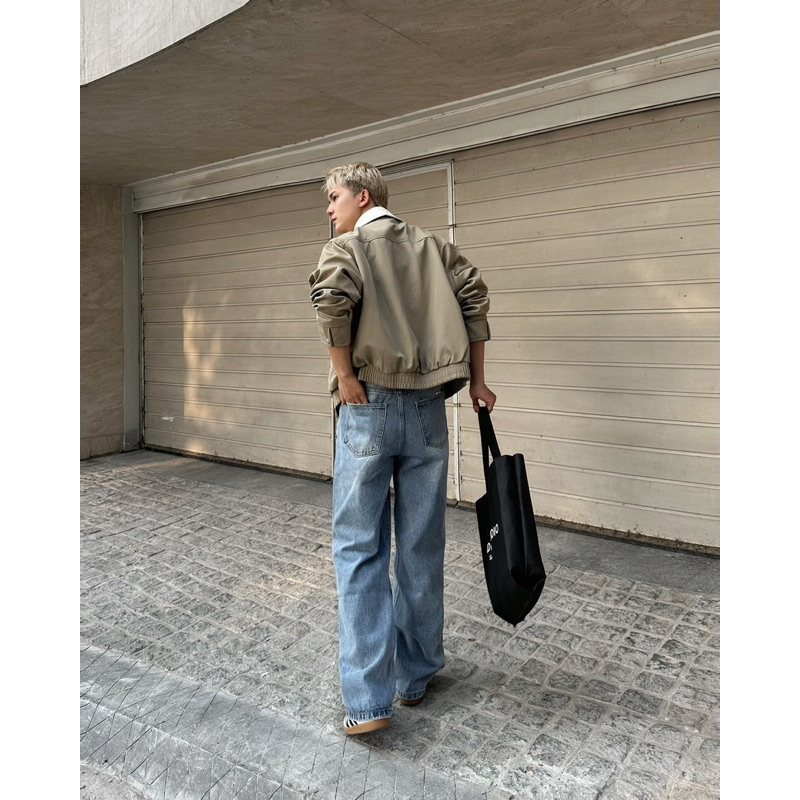 ÁO KHOÁC BOMBER ZIP JACKET  - BY ONDÉ