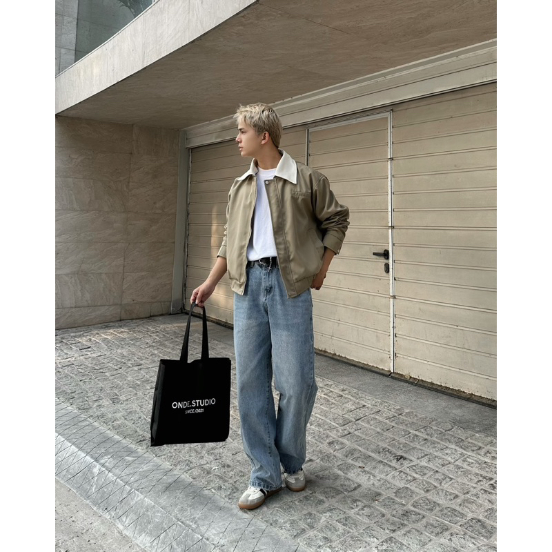 ÁO KHOÁC BOMBER ZIP JACKET  - BY ONDÉ