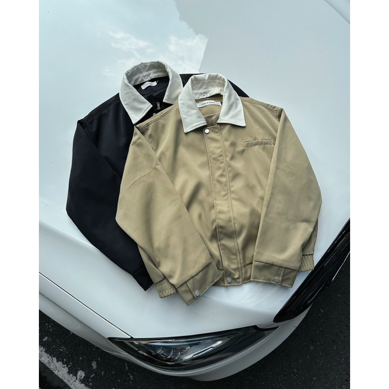 ÁO KHOÁC BOMBER ZIP JACKET  - BY ONDÉ