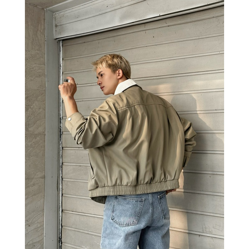 ÁO KHOÁC BOMBER ZIP JACKET  - BY ONDÉ