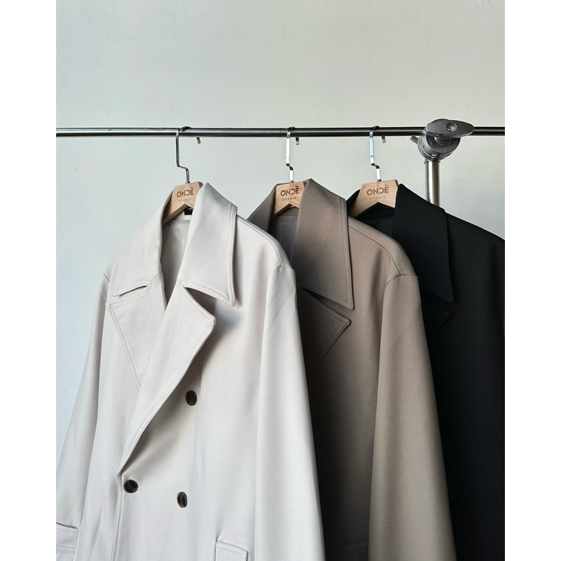ÁO TRENCHCOAT KIỂU DÁNG HÀN QUỐC - BY ONDÉ