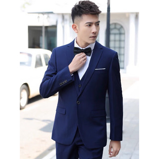 Vest màu xanh tím than VE202 : gồm quần âu + áo vest