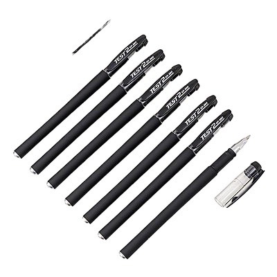Thịnh hành Bút chép kinh_Bút bi viết chữ đẹp ngòi 0.5mm mực Gel có nắp mực đen