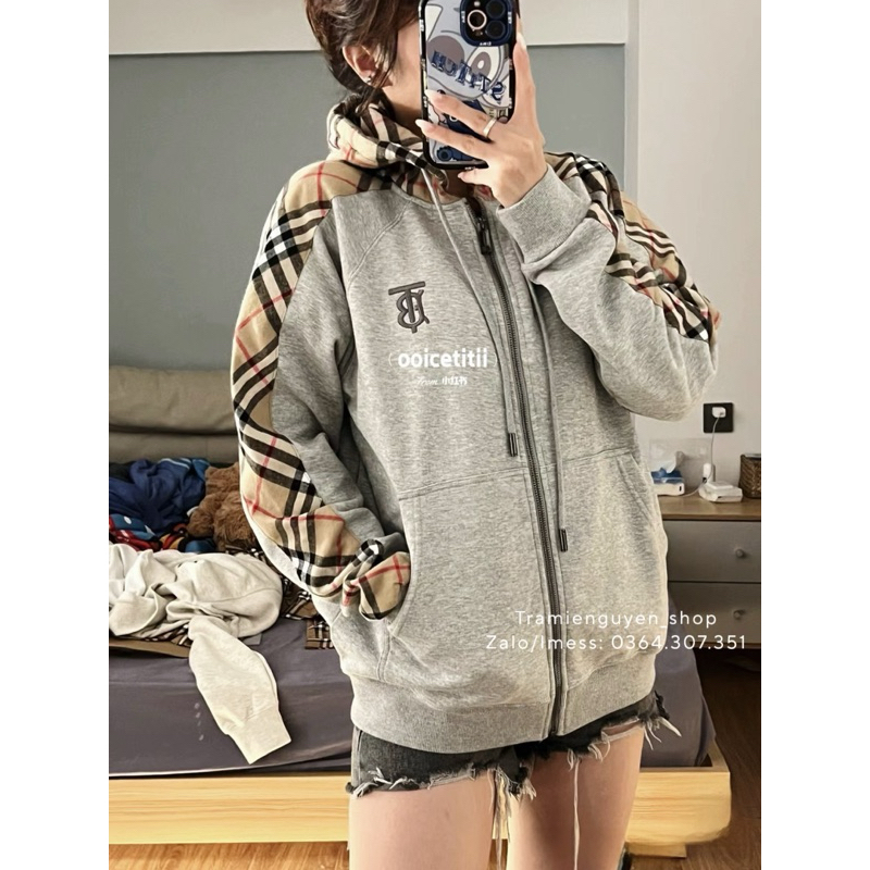 Áo khoác xám viền BBR