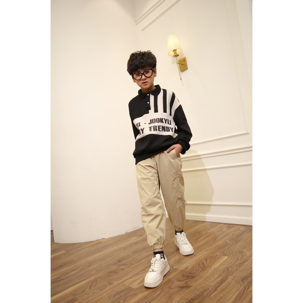 Quần Kaki Jogger Bo Gấu - 22B0647