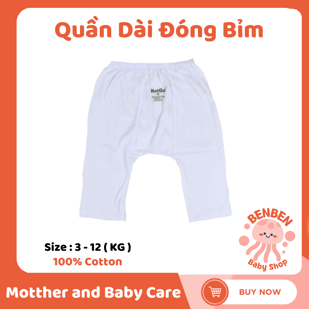 Quần Dài Đóng Bỉm Cho Bé HOTGA