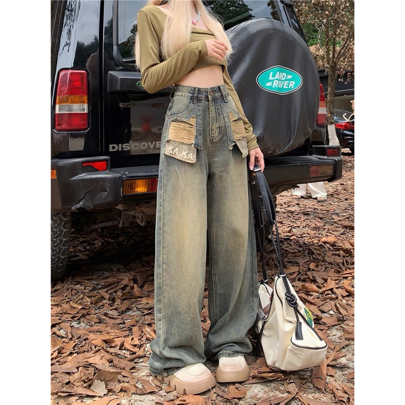 Quần jean rách ulzzang cá tính