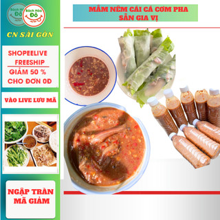 Mắm nêm cái cá cơm pha sẵn gia vị - Đặc sản Phan Rang bách hoá đô sg