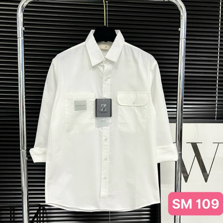 Áo sơ mi nam cao cấp chất liệu cotton đẹp họa tiết đơn giản kiểu dáng hàn quốc mới HAVADO11 nhiều mẫu