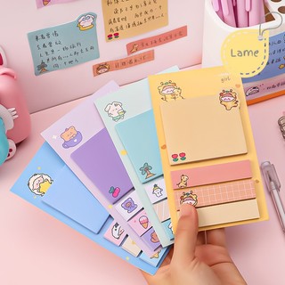 Set 80 tờ giấy note ghi chú hoạt hình cute dễ thương