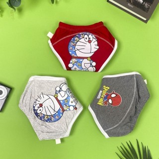 Quần bỏ bỉm in hình cho bé trai, bé gái 7 lớp cotton thấm hút cực nhanh.