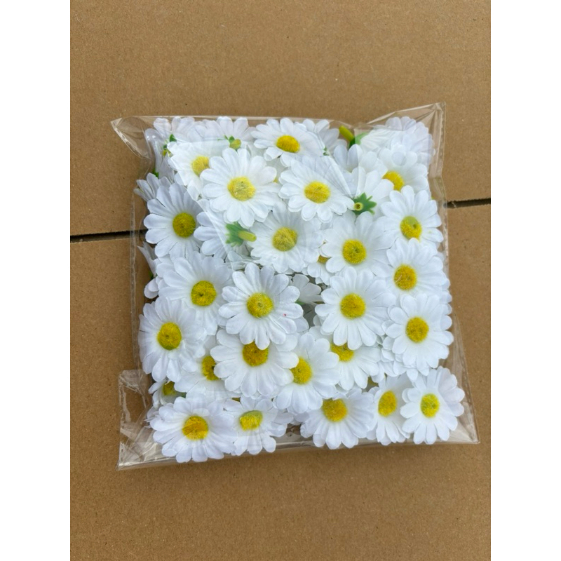 Bịch 50 ->100 Đầu Bông Cúc My siêu xinh_ hoa cúc giả trang trí