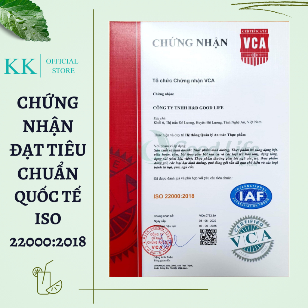 Trà Gạo Lứt Túi Lọc Detox Giảm Cân Hena 30 Túi 450g Đạt Chuẩn Quốc Tế ISO22000:2018, Trà Túi Lọc Gạo Lứt Đậu Đen